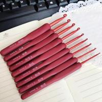 ราคา ชุดเข็มถักโครเชต์ ลายดอกทิวลิป Etimo 9 ชิ้น ผ้าถักโครเชต์ ลายดอกทิวลิป สีแดง DIY GXD4 (21183254493)