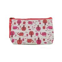 ราคา กระเป๋าใส่เครื่องสำอาง ลายช้าง สีแดง กระเป๋าซิป (8712655066)