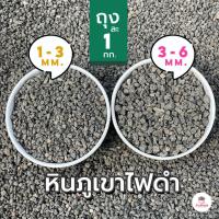 ราคา [ 1 กก. ] หินภูเขาไฟดำ หินโรยหน้า ส่วนผสมดินปลูกแคคตัส&ไม้อวบน้ำ (3880697060)