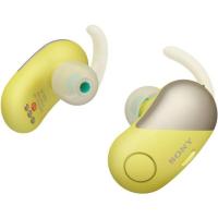 ราคา หูฟัง Sony Yellow Wireless Noise-Canceling Headphones For Sports - WF-SP700N/Y (2308796851)