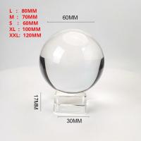 ราคา ลูกแก้ว 8 cm.พร้อมฐานไม้ คริสตัลบอล (6652336529)