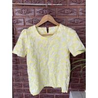 ราคา เสื้อลายลูกไม้ สีเหลืองอ่อน (17886830208)