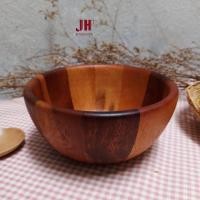 ราคา ชามไม้ขอบหนา 6"x3" ไม้ฉำฉา (7618090087)