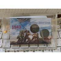 ราคา ชุดเหรียญลินคอล์นปี 1943 Wartime Steel Cent (24277648380)
