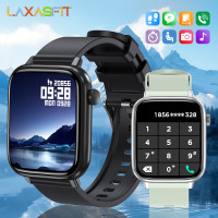 ราคา สมาร์ทวอทช์บลูทูธโทรได้ LAXASFIT กันน้ํา IP68 ใช้ได้ทั้งชายและหญิง วัดอัตราการเต้นของหัวใจและคุณภาพการนอนหลับ ตั้งภาพพื้นหลังเอง หน้าจอ 1.83 นิ้ว (46755776070)