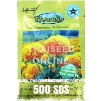 ราคา เมล็ดพันธุ์ ดาวเรืองตัดดอก ดาวเรืองทองเฉลิม 4802 500 เมล็ด Marigold Thongchalerm 4802 500Seeds (950586721)