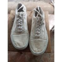 ราคา รองเท้าผ้าใบมือสองสีขาว (23764927343)