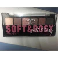 ราคา nyx eyeshadow soft & rosy แท้100% แค่ลองไป1 ครั้ง เหมือนใหม่ (1152722427)