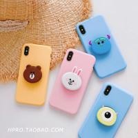 ราคา เคสการ์ตูน+holder (มีโค้ดส่วนลด) มีของไอโฟนทุกรุ่นจ้า #เคสไอโฟน (1554622375)
