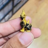 ราคา พญาปุริสาท เทพนรสิงห์ เทวะคู่บารมี ท้าวเวสสุวรรณ งานทองเหลือง (52503766046)