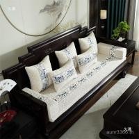 ราคา ผ้าฝ้ายผ้าลินินเก้าอี้ฟองน้ํากันลื่นใหม่สไตล์จีนเบาะหนาโซฟาเบาะไม้เนื้อแข็งหนึ่งสองสามที่นั่งเบาะเครื่องมือความหนาแน่นสูง ฉ61ร (41028614419)