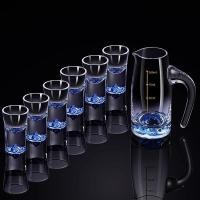 ราคา Technicolorsuper ชุดถ้วยสุราแก้วใส ถ้วยแก้วสุราจีนพร้อมถ้วยแก้วจิตวิญญาณเส้นสําเร็จการศึกษาแก้วน้ําดื่ม TSR (45805258062)