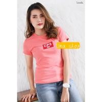 ราคา เสื้อยืดรัดรูป CPS 1980 ผ้าบุ้ง หญิง ฟรีไซส์ (รัดรูปCPS 1980) (13077991852)