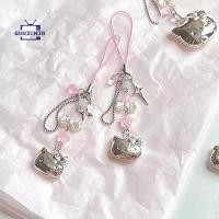 ราคา น่ารักสไตล์เกาหลี สายคล้องโทรศัพท์ลายคิตตี้สีชมพู ดีไซน์น่ารัก น่ารัก เชือกแขวนโทรศัพท์ Ccd เชือกคล้องโทรศัพท์มือ (43859251981)
