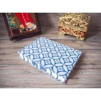 ราคา สมุดทำมือ,สมุดแฮนด์เมด,ไดอารี่ ปกผ้าพื้นเมือง ลายดอกบ๊วย (5027987727)