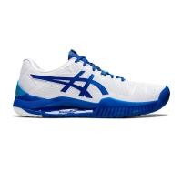 ราคา Asics รองเท้าเทนนิสผู้ชาย Gel-Resolution 8 | White/Tuna Blue ( 1041A345-960 ) (19143851777)