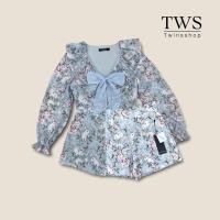 ราคา ชุดเซ็ตเสื้อ+กางเกงขาสั้น งานป้าย Twinshop (16840227515)