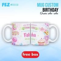 ราคา แก้วกาแฟสุขสันต์วันเกิดพิมพ์ลายที่กําหนดเอง | กระจกสุขสันต์วันเกิด | แก้ววันเกิด SOUVENIR (55004894587)