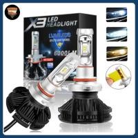ราคา หลอดไฟ LED X3 จำนวน 2 ชิ้น 50 วัตต์ 6000 ลูเมน H1/H3 /H4/ H7/ H11 /HB3 /HB4 สินค้าพร้อมส่งในไทย (44259268653)