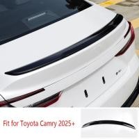 ราคา Car Accessories Fit For Toyota Camry Sedan 2025 2026 9th ABS Glossy black carbon fibre Rear Door Ta (49656871936)