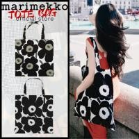 ราคา ✅พร้อมส่ง!!Marimekko Canvas Tote Bag กระเป๋าผ้า ขนาด 44x43cm (26371004255)
