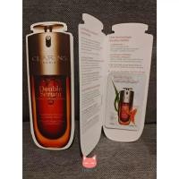 ราคา Tester คาแรงส์ เซรั่มบำรุงผิวหน้า Double Serum CLARINS ขนาด 0.9ml.ต่อชิ้น (Hydric + Lipidic System) (25862358438)