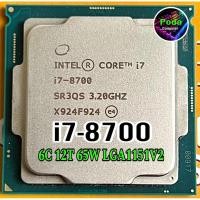 ราคา ซีพียู CPU Intel Core i7-8700 6คอ12เทรด LGA 1151v2 ฟรีซิลิโคน1ซอง i7 8700 (25259419144)