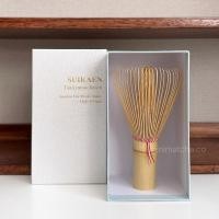 ราคา แปรงมัทฉะไม้ไผ่ ด้ายแดงขาว En Red - SUIKAEN Takayama Chasen | Made in Japan พร้อมส่ง (24794478548)