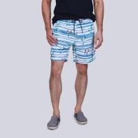 ราคา NAUTICA กางเกงว่ายน้ำ รุ่น NA T15006 สีฟ้าขาว (10111369677)
