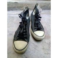 ราคา รองเท้าผ้าใบ มือสอง หุ้มข้อ Converse สีดำ เบอร์ 44 (4574013634)