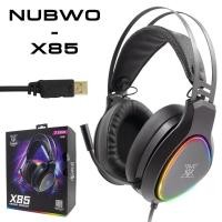 ราคา Nubwo X85 Gaming Headset หูฟังเกมมิ่ง สเตอริโอ 7.1 (19451615415)