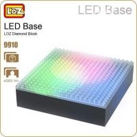 ราคา ฐานตั้งโชว์ ตัวต่อมินิบล็อคแบบเลโก้นาโน Loz LED Base เป็นฐานแบบมีไฟสีต่าง ๆ  ขนาด 8*8 ซม. (7646052190)