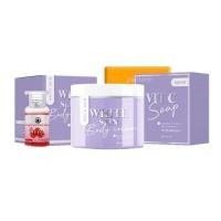 ราคา |แพคเกจใหม่ครีม MD White Skin Body Cream 100 กรัม แถมสบู่วิตซี + เซรั่มมะเขือเทศ (9119135122)