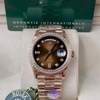 ราคา (สินค้าพร้อมส่ง) นาฬิกาข้อมือ ROLEX DAY-DATE SWISS โรงงาน TW 1:1 ใส่สลับแท้ เหมือนแท้ทุกจุดครับ (27567116189)