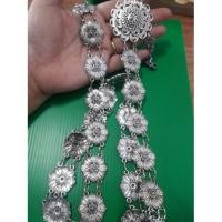 ราคา เข็มขัดใส่กับผ้าถุง ชุดไทย ยาว41นิ้ว G0053 (6005233856)