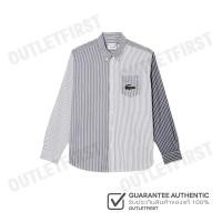 ราคา LACOSTE รุ่น RELAXED FIT BIG CROC STRIPE SHIRT CODE: CH0535 10 522 เสื้อเชิ้ตแขนยาว เสื้อเชิ้ตลายทาง เสื้อเชิ้ต (24243068600)
