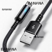 ราคา BANANA1 สาย USB Type C, สาย Micro USB ที่ชาร์จเร็วแบบสั้น, สายเคเบิลข้อมูลแบบพกพาไนลอนขนาด 25 ซม. ทนทาน (50255872229)