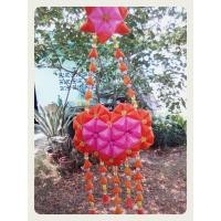 ราคา โมบายหัวใจ ขนาดกลาง สีสันสดใส รับวาเลนไทน์ ชมพูส้ม chutikan shop (9913935208)