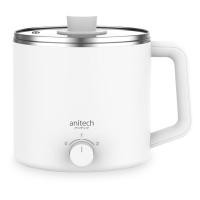 ราคา Anitech รุ่น SMK601 สีขาว ผิวไม่มัน ชาบู สุกี้ ต้มไข่ หม้อต้มไฟฟ้า หม้อไฟฟ้า หม้อเอนกประสงค์ ต้มมาม่า ไม่ติดกระทะ เด็กหอ (10263797021)