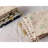 ราคา ปกผ้าฝ้าย SET1 ใส่หนังสือขนาด A5/B6/การ์ตูน พร้อมส่ง (20500743934)