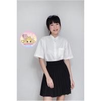 ราคา เสื้อนักศึกษาคอจีน มือสอง (7073570297)