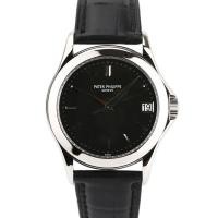 ราคา PatekPhilippe Classical Watch Automatic Mechanical Date Platinum Mens Watch 5107P PatekPhilippe (42528847665)