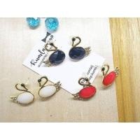 ราคา ต่างหูแฟชั่น นกฟลามิงโก้ (613135999)