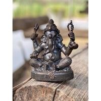 ราคา พระพิฆเนศ องค์เทพแห่งความสำเร็จ พระพิฆเนศ ลอยองค์จิ๋ว กรมศิลปากร เนื้อโลหะรมดำ ปี2547 (25967228547)