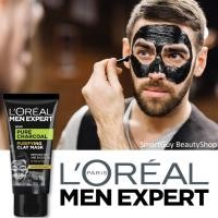 ราคา L’Oreal Men Expert Pure Charcoal Purifying Clay Mask 50ml. โคลนมาส์คดีท็อกซ์ผิวหน้าสำหรับผู้ชายสูตรชาโคล (4132785129)