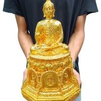 ราคา “SHPK”พระพุทธรูปปางประทานพร ฐานพระประจำวันเกิด 7 วัน เนื้อเรซิ่น สีปิดทองคำแท้พรีเมี่ยม หน้าตัก 5 นิ้ว สูง 12 นิ้ว บูชาเ (23242325680)