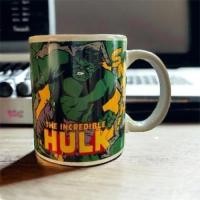 ราคา แก้วมัคเซรามิค แก้วกาแฟ แก้วน้ำ แก้วสกรีน ของขวัญ Marvel Hulk Mug มือ 1 ของแท้ (24915274634)