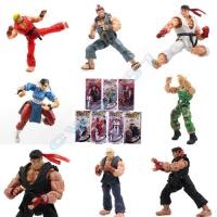 ราคา NECA 7 "Street Fighter IV Capcom Series 2 Action Figure Ken/Ryu/Chun Li/Akuma/Guile 18 ซม.ไวนิลหุ่นของเล่น (48703687923)