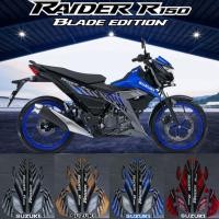 ราคา สติกเกอร์แถบมาตรฐานรายการสําหรับ SUZUKI SATRIA INJECTION RAIDER 150 BLADE EDITION ใหม่ 2026 BLACK WHITE GOLD RED BLUE WHITE (46755703800)