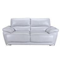 ราคา INDEX LIVING MALL โซฟาหนังแท้ผิวสัมผัส 2 ที่นั่ง รุ่นโซปราโน่ - สีเทา (2307209136)